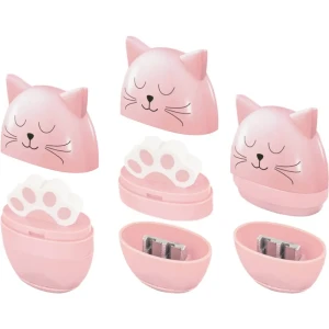 Stylex Dosenanspitzer mit Radierer Katze
