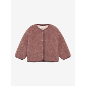 Noppies Baby Teddyjacke Rose Taupe