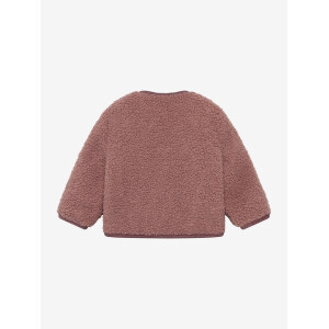 Noppies Baby Teddyjacke Rose Taupe