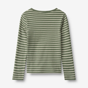 Wheat Longsleeve Stig Dark Green Bio