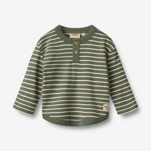 Wheat Longsleeve Oswald Dark Green Bio