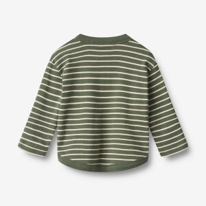 Wheat Longsleeve Oswald Dark Green Bio