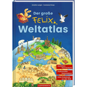Coppenrath Der große Felix-Weltatlas -  Annette Langen