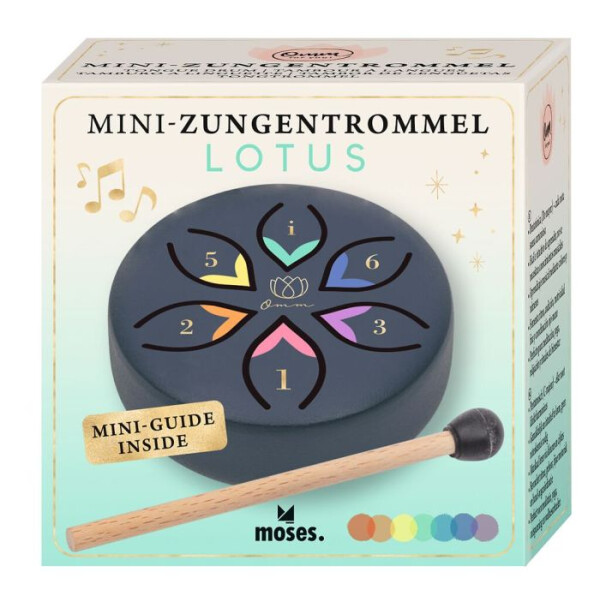 moses Verlag Zungentrommel Mini Lotus