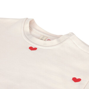 Lässig Sweatshirt Heart