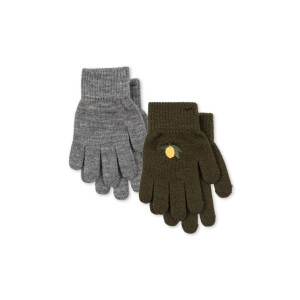 Konges Sløjd Handschuhe 2er Set Filla Cherry