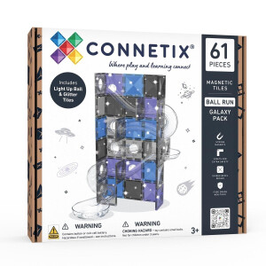 Connetix Magnetbausteine Ball Run Galaxy Pack 61 Teile