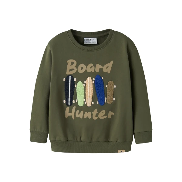Name it Sweatshirt Board Hunter