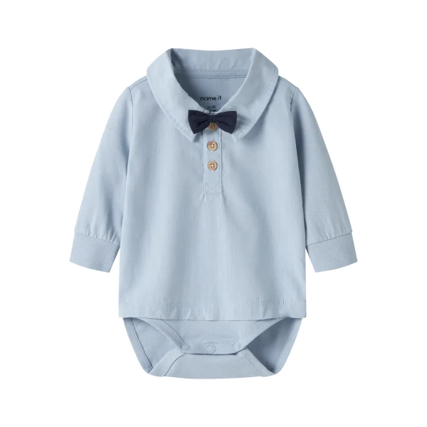 Name it Polo Langarmbody mit Fliege