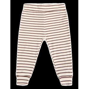En Fant Leggings Rib Stripe Chestnut Bio