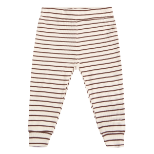 En Fant Leggings Rib Stripe Chestnut Bio