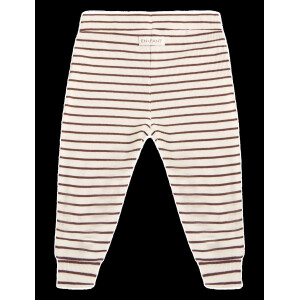 En Fant Leggings Rib Stripe Chestnut Bio