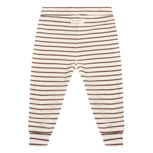 En Fant Leggings Rib Stripe Chestnut Bio