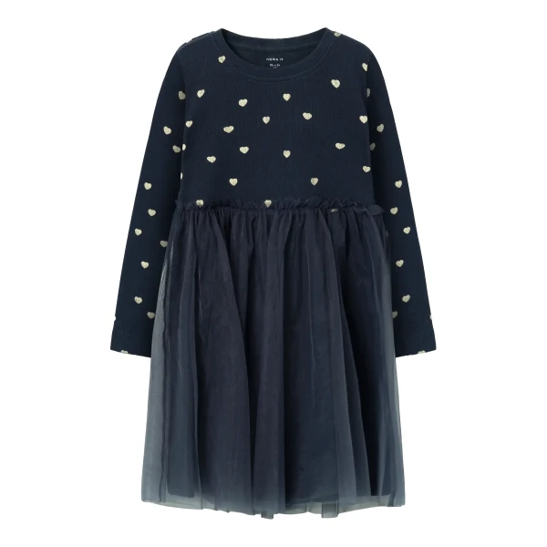 Name it Kleid Langärmlig Heart