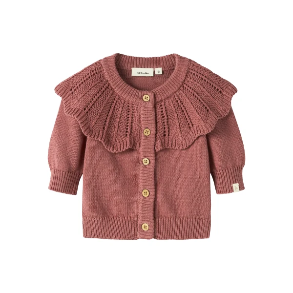 Lil Atelier Baby Cardigan Rüschen