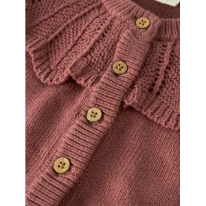 Lil Atelier Baby Cardigan Rüschen