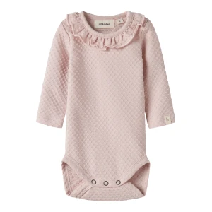 Lil Atelier Langarmbody mit Rüschenkragen