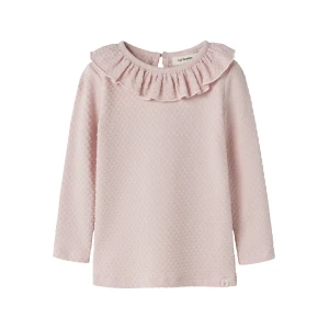 Lil Atelier Langarmshirt mit Rüschenkragen