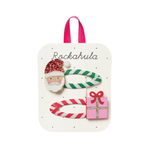 Rockahula Haarspangen 2 Stück Merry Santa