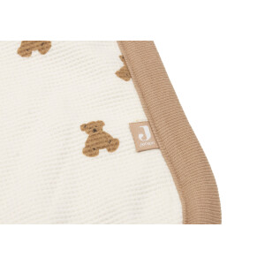 Jollein Decke Mini Teddy Bear Little Waffle/Fluffy 75x100