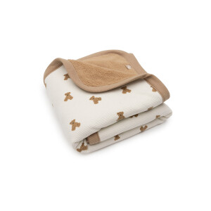 Jollein Decke Mini Teddy Bear Little Waffle/Fluffy 75x100