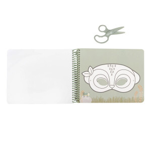 Little Dutch Scrapbook mit Schere Safari Friends