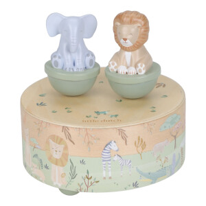 Little Dutch Spieluhr aus Holz Safari Friends