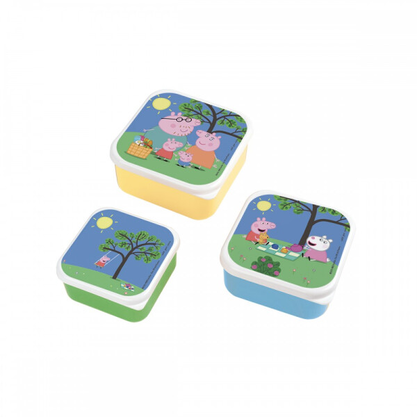 Petit Jour Paris Peppa Lunchbox 2er Set