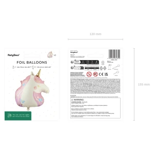 PartyDeco Ballon Einhorn