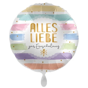 Premioloon Ballon Alles Liebe zur Einschulung