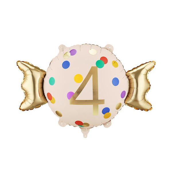 Party Deco Folienballon Bonbon Zahl