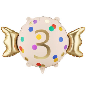 Party Deco Folienballon Bonbon Zahl