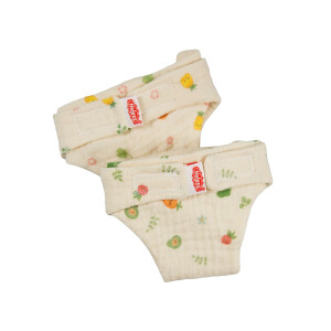Heless Musselin Puppen-Stoffwindeln Freche...