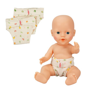 Heless Musselin Puppen-Stoffwindeln Freche...