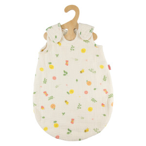 Heless Musselin Puppen-Schlafsack Freche Früchtchen