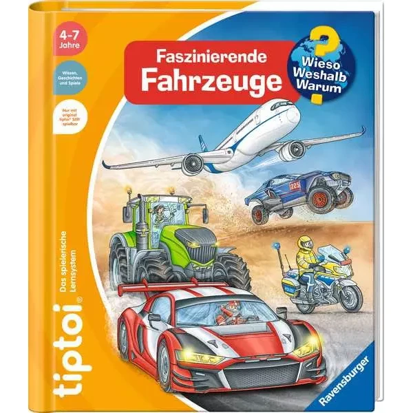 Ravensburger tiptoi - Faszimierende Fahrzeuge