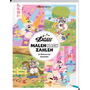 Diddl Malbuch Malen nach Zahlen