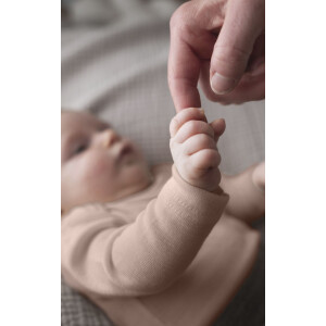 Engel Natur Langarmbody Wolle/Seide Bio dusty rose