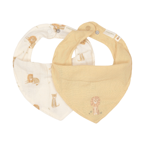 Little Dutch Bandana Lätzchen 2er Set Safari Leo