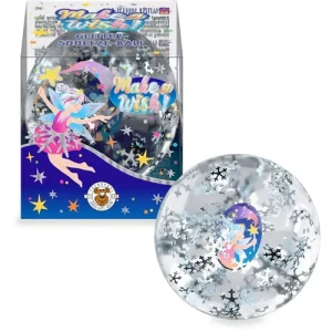 Trendhaus Glitter-Squeeze-Ball Schneeflocke