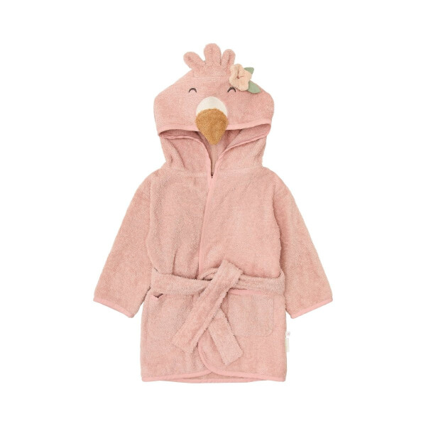 Little Dutch Bademantel Bademantel Flamingo - Rosa