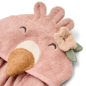 Little Dutch Bademantel Bademantel Flamingo - Rosa