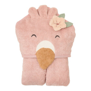 Little Dutch Bademantel Bademantel Flamingo - Rosa