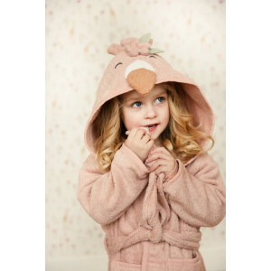 Little Dutch Bademantel Bademantel Flamingo - Rosa