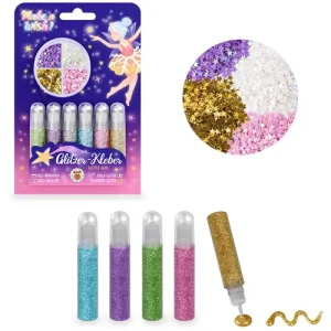Trendhaus Glitzer-Kleber 6er Set