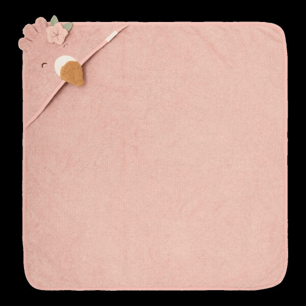 Little Dutch Badetuch mit Kapuze Flamingo 100x100