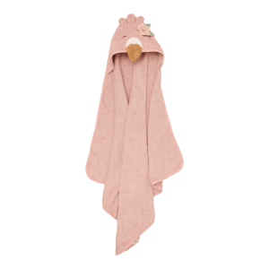 Little Dutch Badetuch mit Kapuze Flamingo 75x75