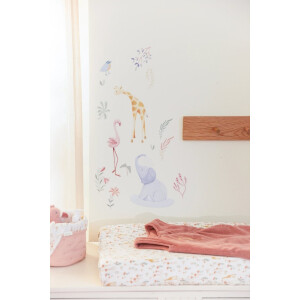 Little Dutch Wandsticker Blooming Safari Set