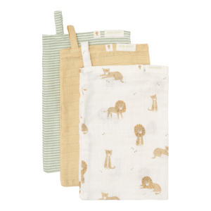 Little Dutch Waschlappenset 3 Stck. Safari Leo