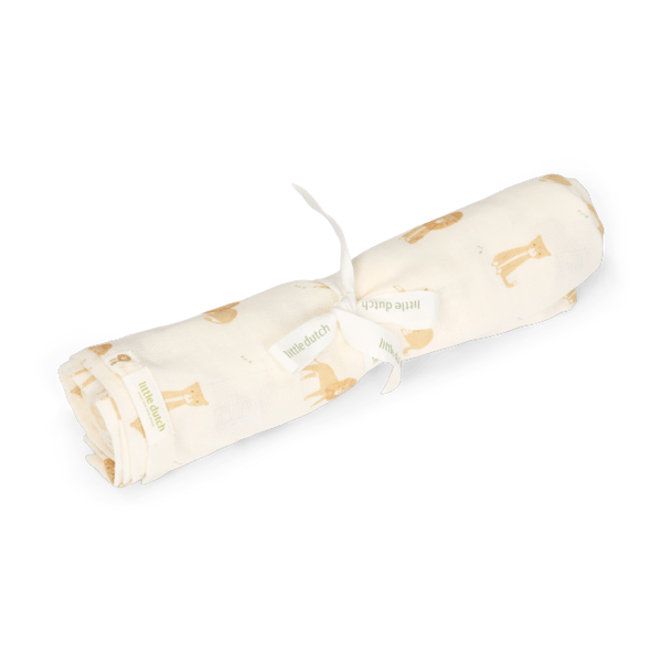 Little Dutch Pucktuch Safari Leo 120x120cm